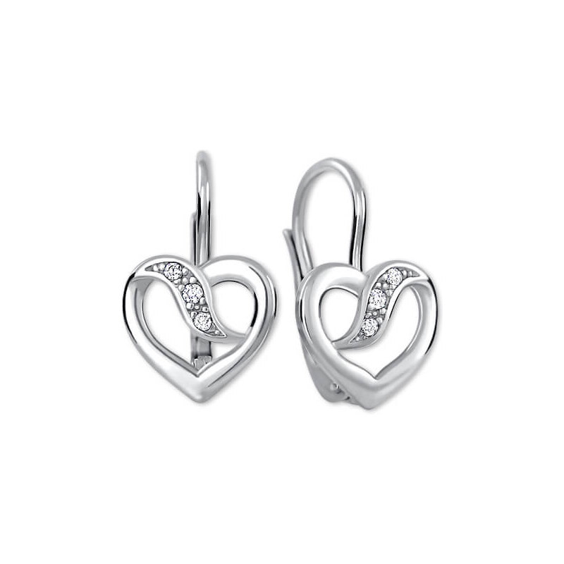 Soliter Zamilované náušnice z bieleho zlata s kryštálmi 239 001 00910 66579535