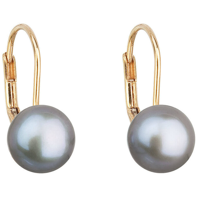 Evolution Group Zlaté visiace náušnice s pravými perlami Pavona 921009 66594710