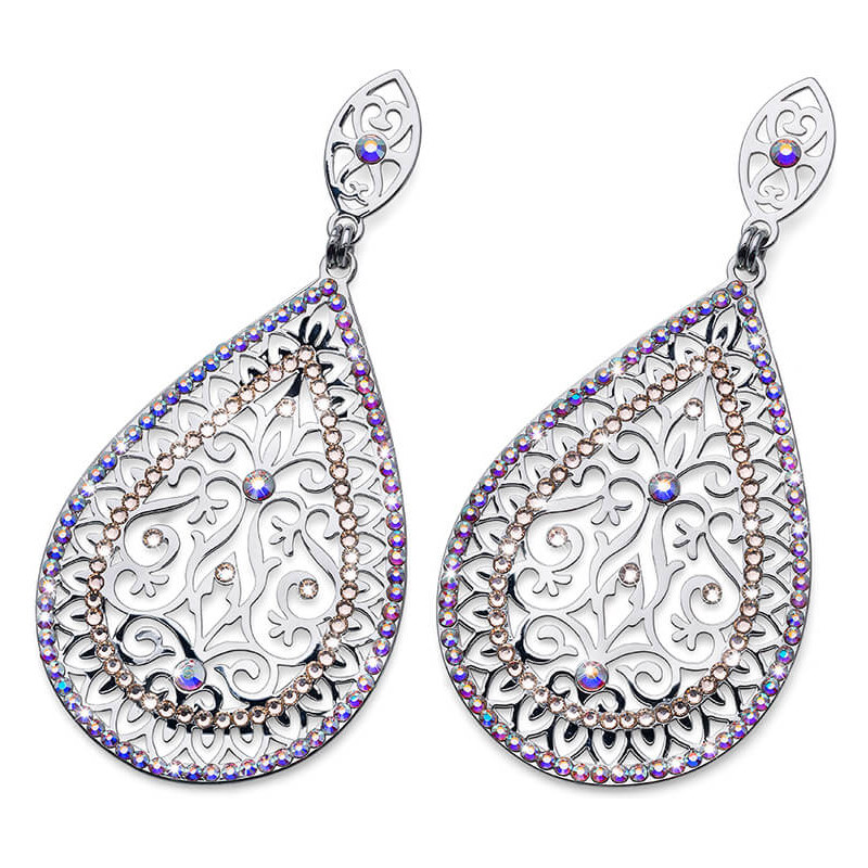 Oliver Weber Trblietavé náušnice s kryštálmi Mystery 22778 66580991