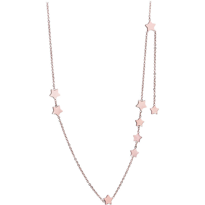 Troli Bronzový náhrdelník s hviezdičkami 66583223