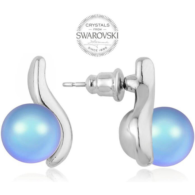 Levien Nežné náušnice pre ženy PEARL WAVE 66582864