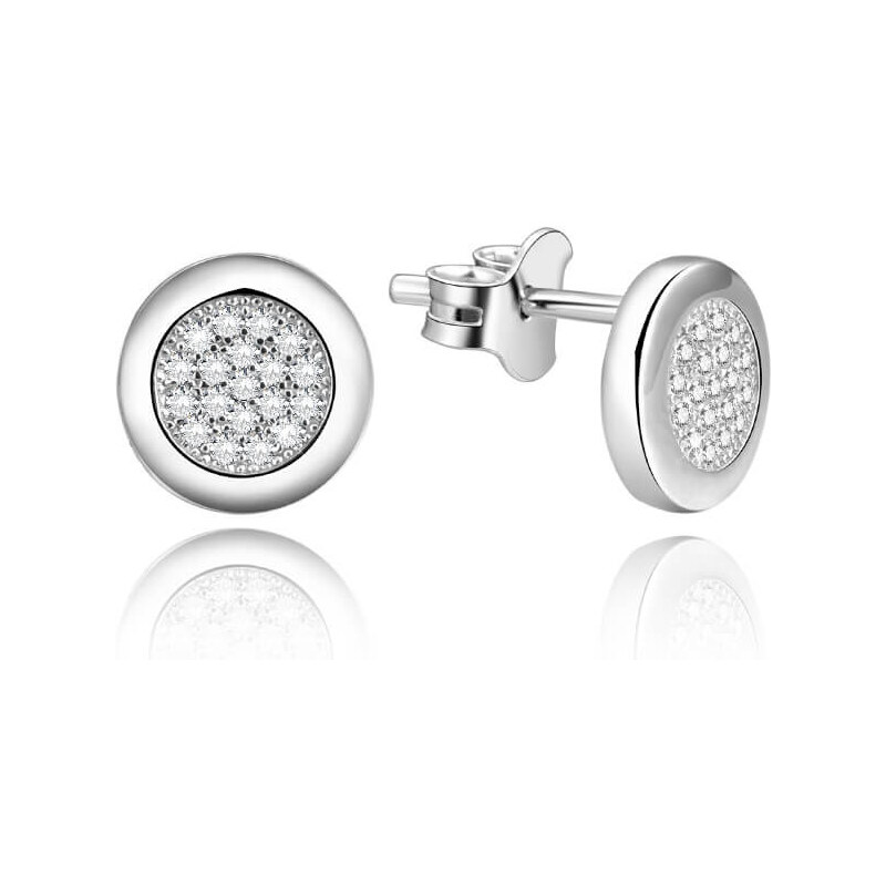 Beneto Strieborné napichovacie náušnice AGUP1187 66582914