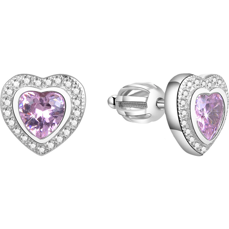 Beneto Trblietavé srdiečkové náušnice AGUP1500S 66587574
