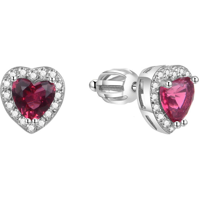 Beneto Trblietavé srdiečkové náušnice AGUP1488S 66592741