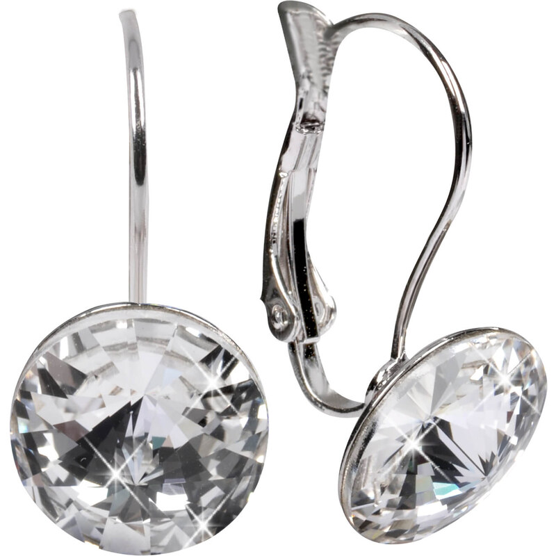 Levien Elegantné náušnice Rivoli Crystal 66591871