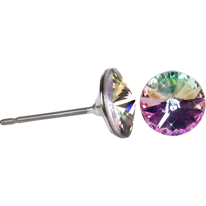 Levien Jemné kôstkové náušnice Rivoli Vitrail Light 66594547