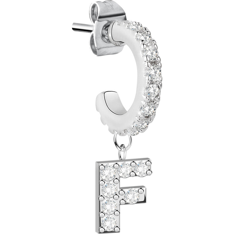 La Petite Story Single náušnica „F“ LPS02ARQ55 66591984