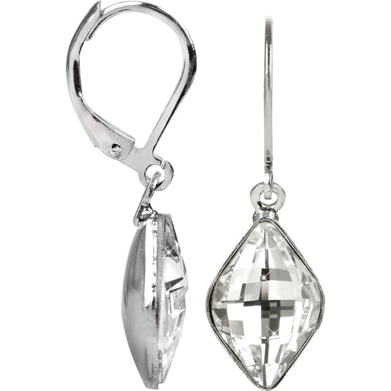 Levien Oslnivé náušnice Lemon Crystal 66594666