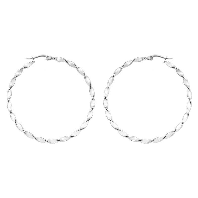 Troli Oceľové kruhové náušnice 2 - 5 cm 2 cm 66818476