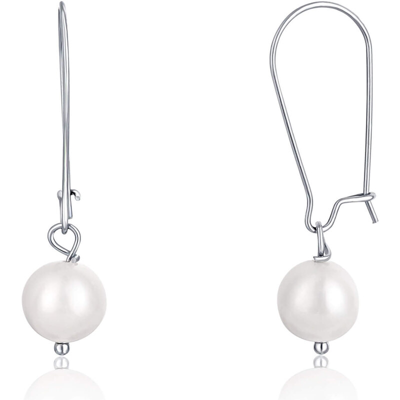 JwL Luxury Pearls Krásne oceľové náušnice s pravými perlami JL0614 66586640