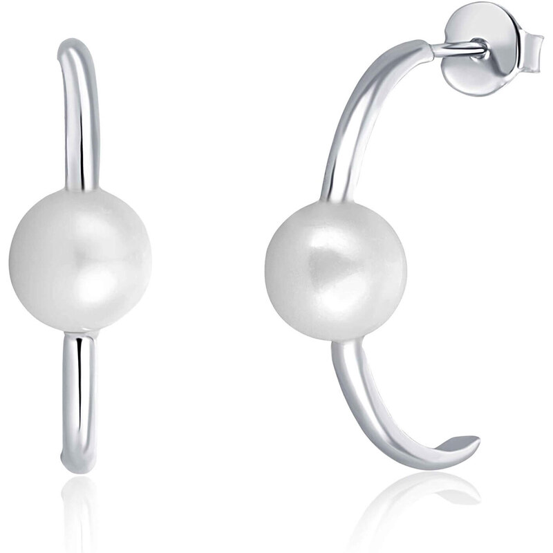 JwL Luxury Pearls Strieborné náušnice s pravými perlami JL0617 66594223