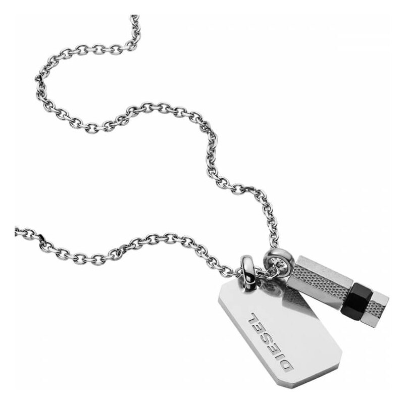 Diesel Pánsky náhrdelník s príveskami DX1156040 66589064