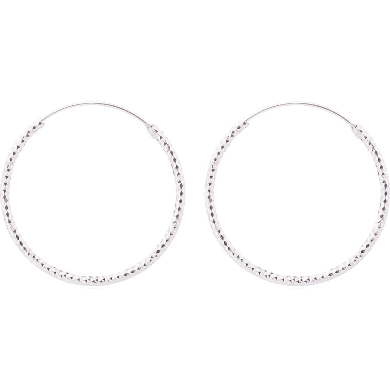JVD Strieborné náušnice kruhy SVLE0216XD500 7 cm 66585617