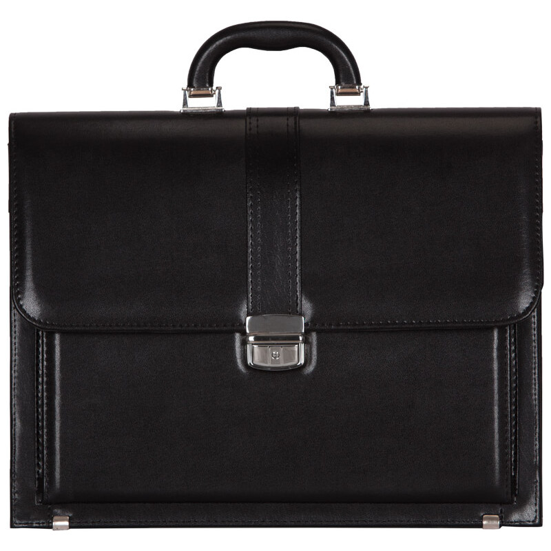 Aktovka REAbags 8003A – čierna/nikel 62191462