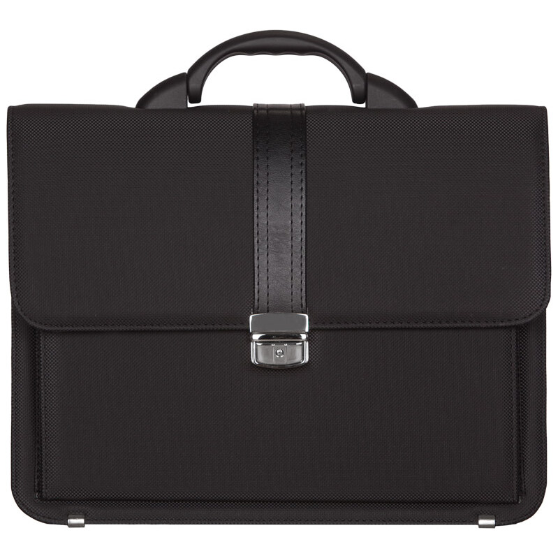 Aktovka REAbags 8003B-T – čierna/nikel 63410042