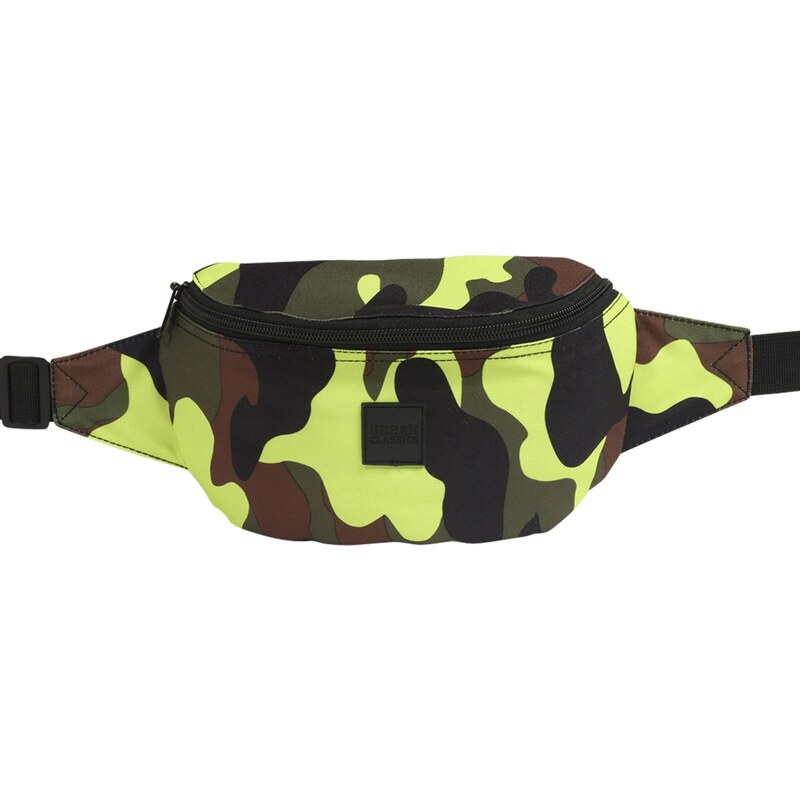 Urban Classics Ľadvinka Camo Hip Bag hnedá / zelená / kaki 54221979