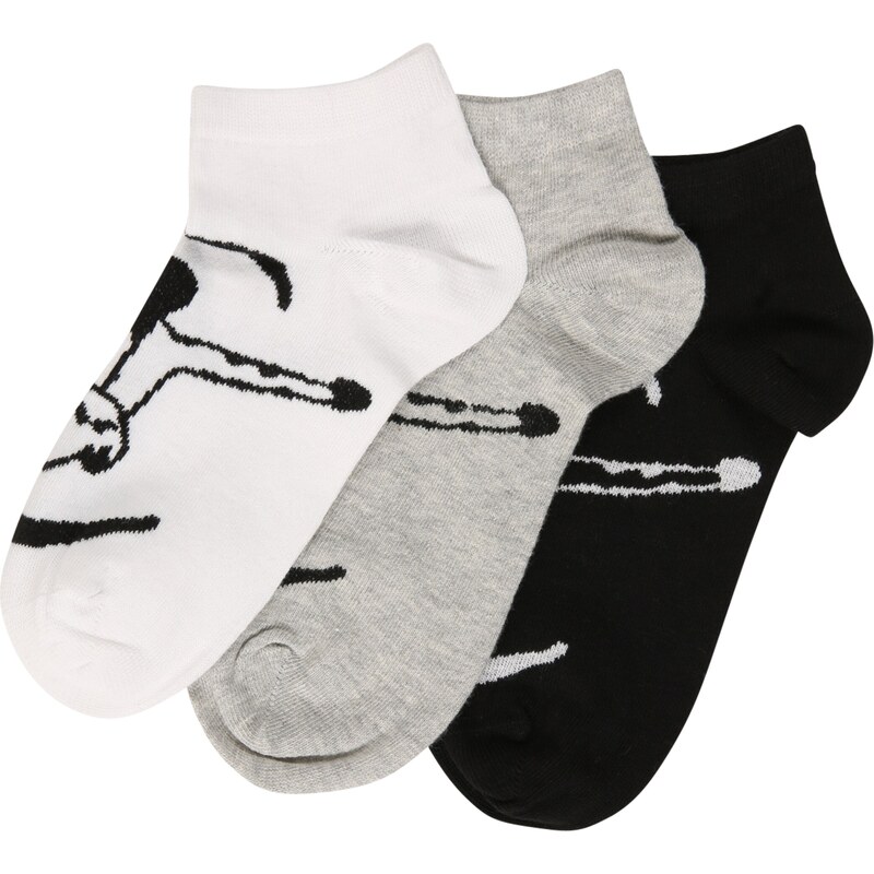 CHIEMSEE Ťapky Basi6 sivá melírovaná / čierna / biela 67284652