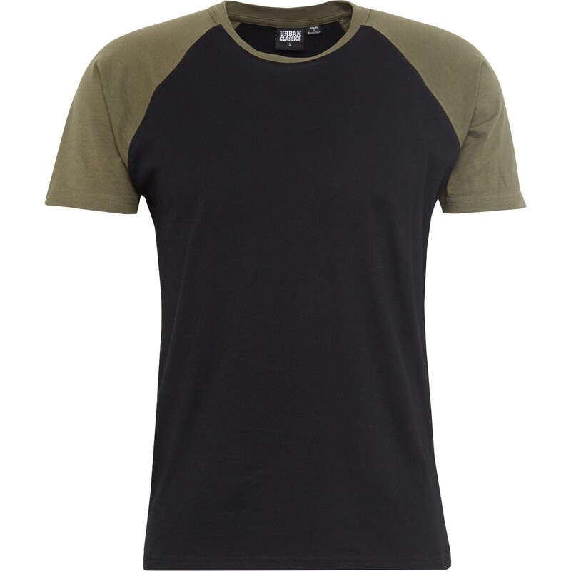 Urban Classics Tričko olivová / čierna 62862052