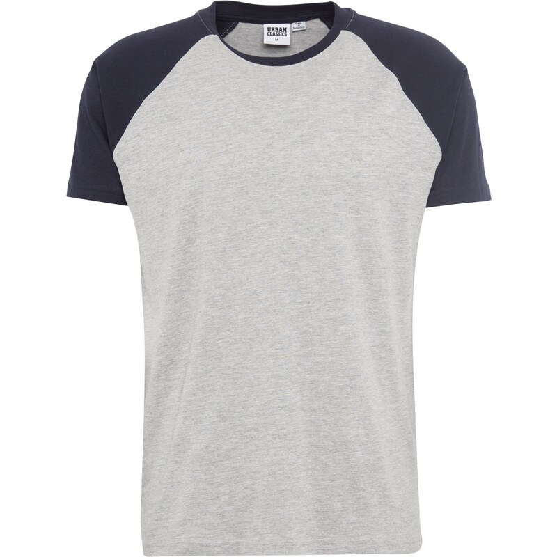 Urban Classics Tričko námornícka modrá / sivá melírovaná 54221388