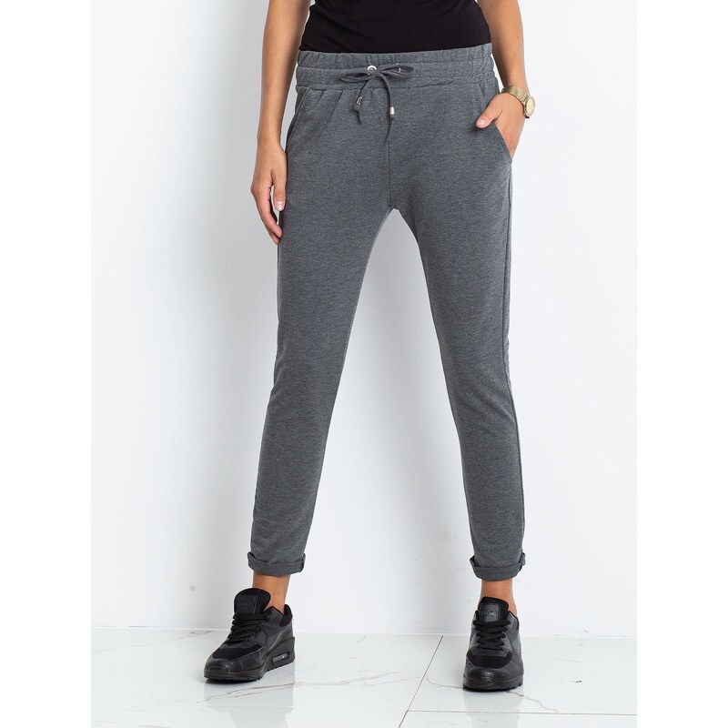 BASIC Feel Good Sweatpants-RV-DR-3698.09X-dark gray 64681817