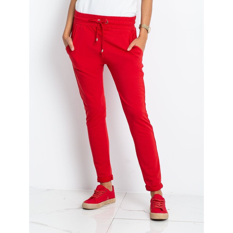 BASIC Feel Good Sweatpants-RV-DR-3698.07X-red 64684450