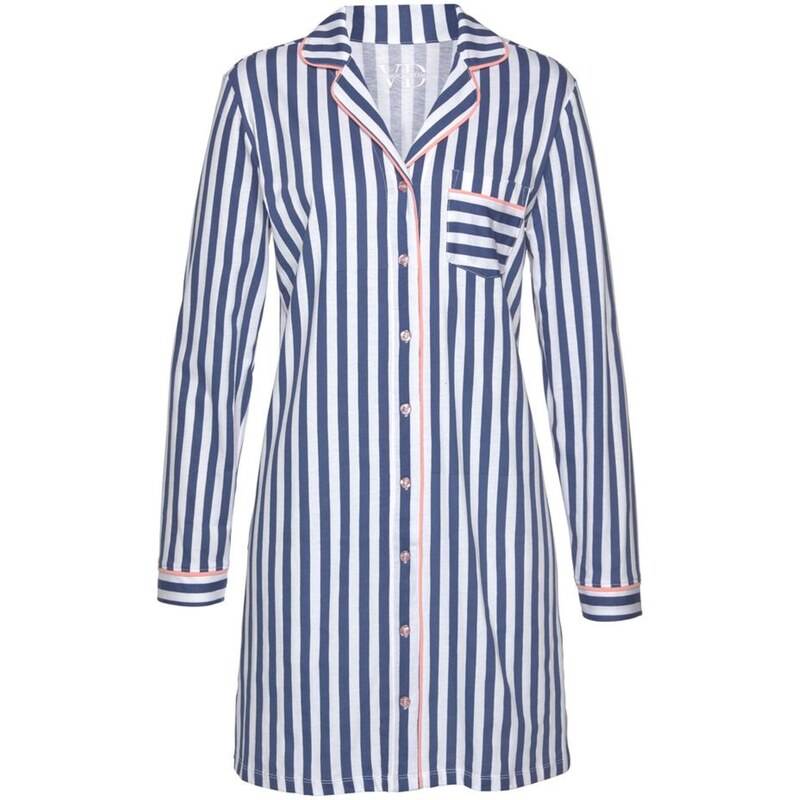 H.I.S Nočná košieľka modrá 62960972