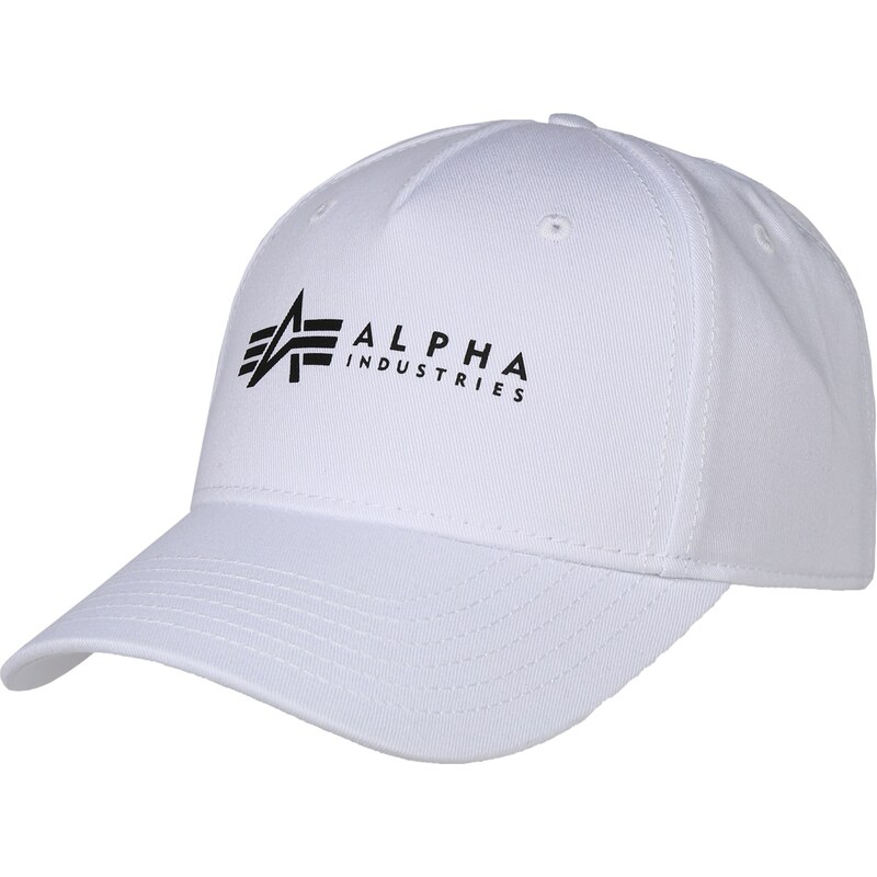 ALPHA INDUSTRIES Čiapka čierna / biela 49994547