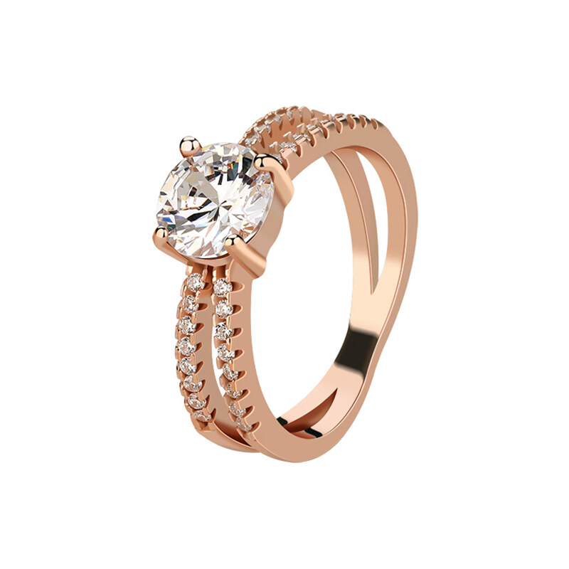 Olivie Strieborný prsteň ROSE 4226 18434860