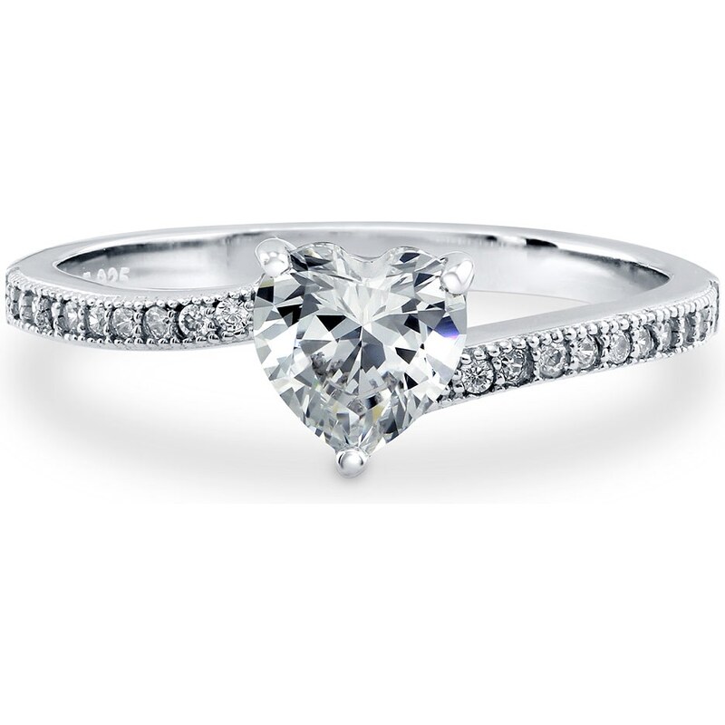 Olivie Strieborný prstienok LOVE STORY 4233 18434867