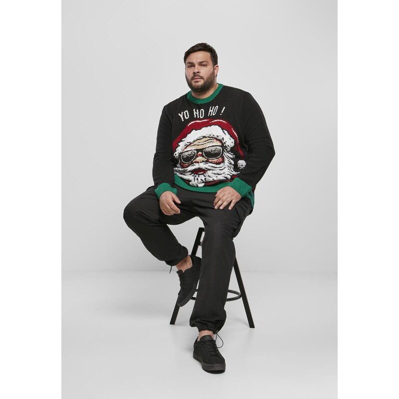 Urban Classics Mens Christmas Sweater Yo Ho Ho 50688898