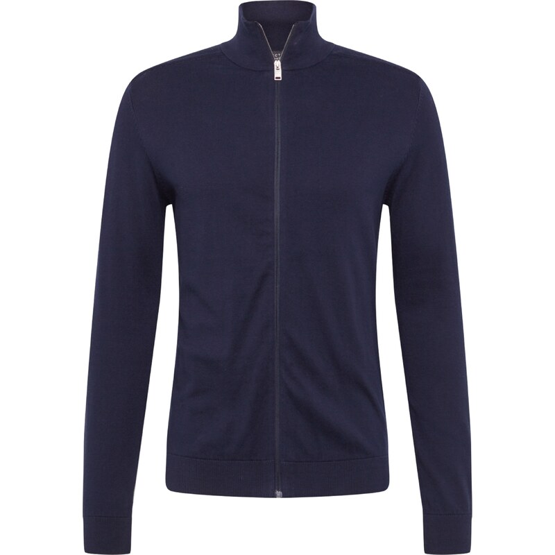 SELECTED Kardigán Berg námornícka modrá 18569495