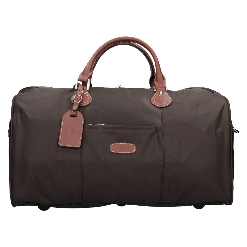 Unisex cestovná taška Hexagona Weekend - hnedá 68705734