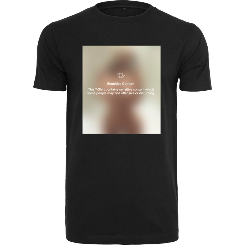 Mister Tee Tričko Sensitive Content zmiešané farby / čierna 19226948