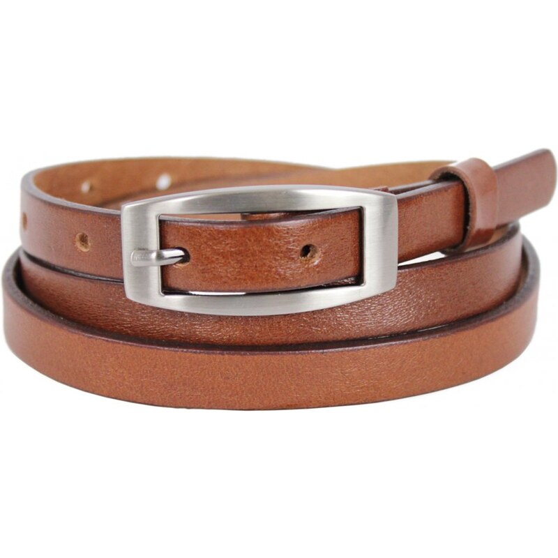 Penny Belts Dámsky kožený opasok 215-2 koňak 37585677