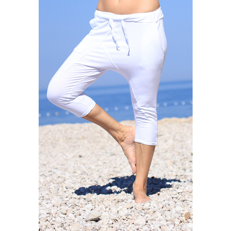 TopMode Dámske 3/4 baggy nohavice 31809718