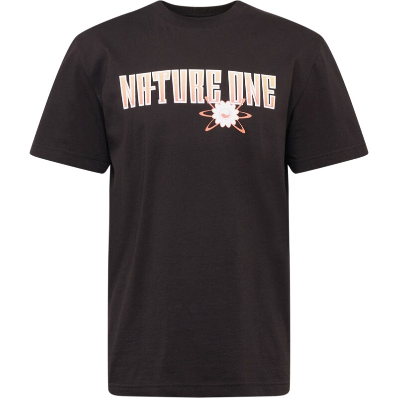 ABOUT EVERYONE Tričko Nature One šafránová / čierna / biela 66846370