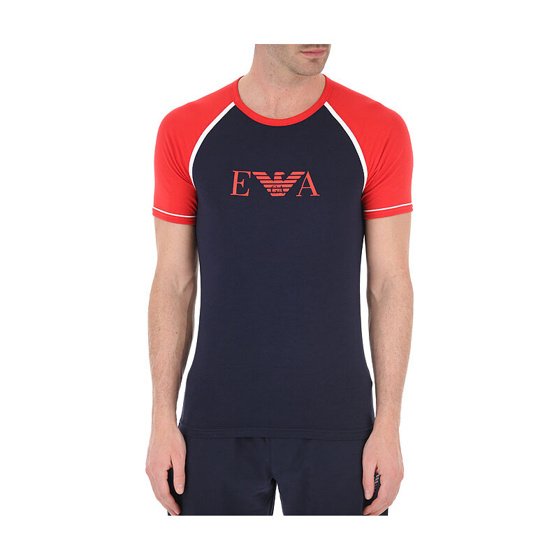 Pánske tričko 111811 0P529 00135 modročervená - Emporio Armani 18597298