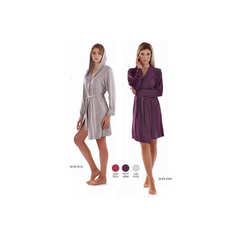 Dámsky župan Angora 30 89 9151 šedá - Vestis 35641012