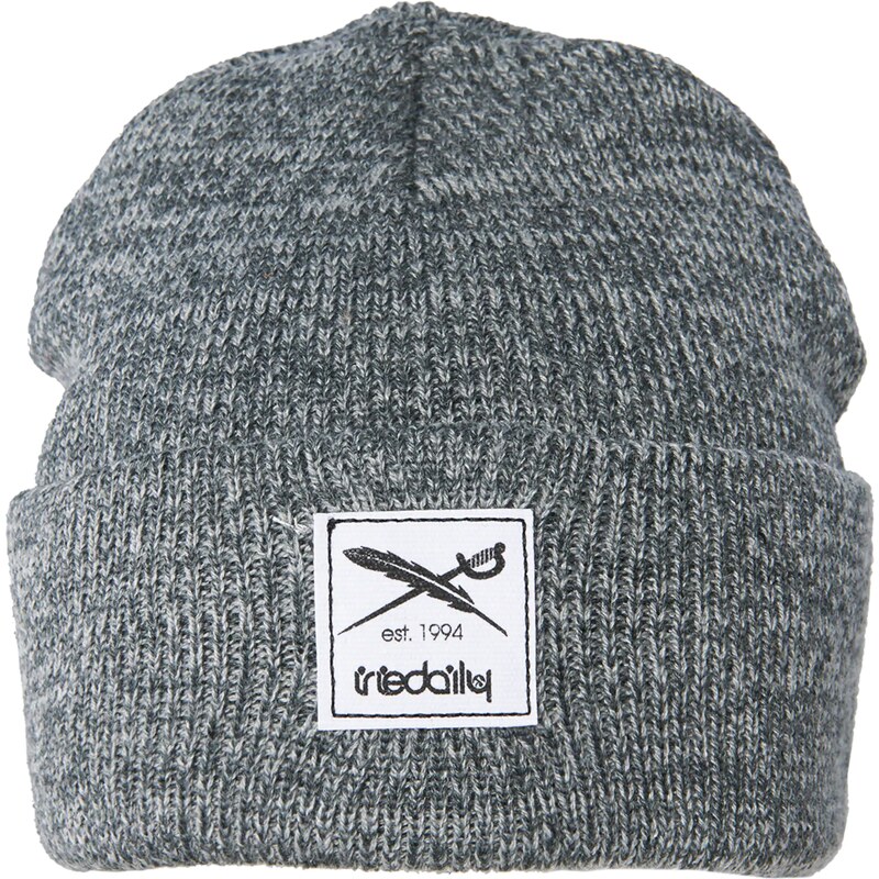 Iriedaily Čiapky Smurpher Heavy sivá melírovaná 54381784