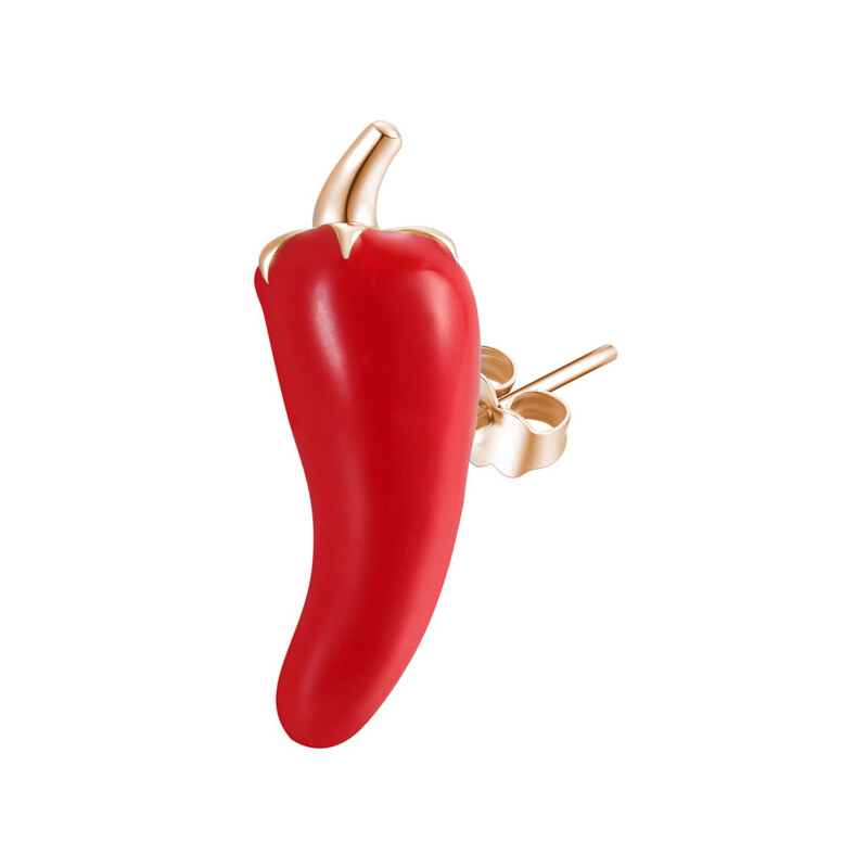 Rosato Pozlátená single náušnica Chilli paprička Storie RZO029 66594064