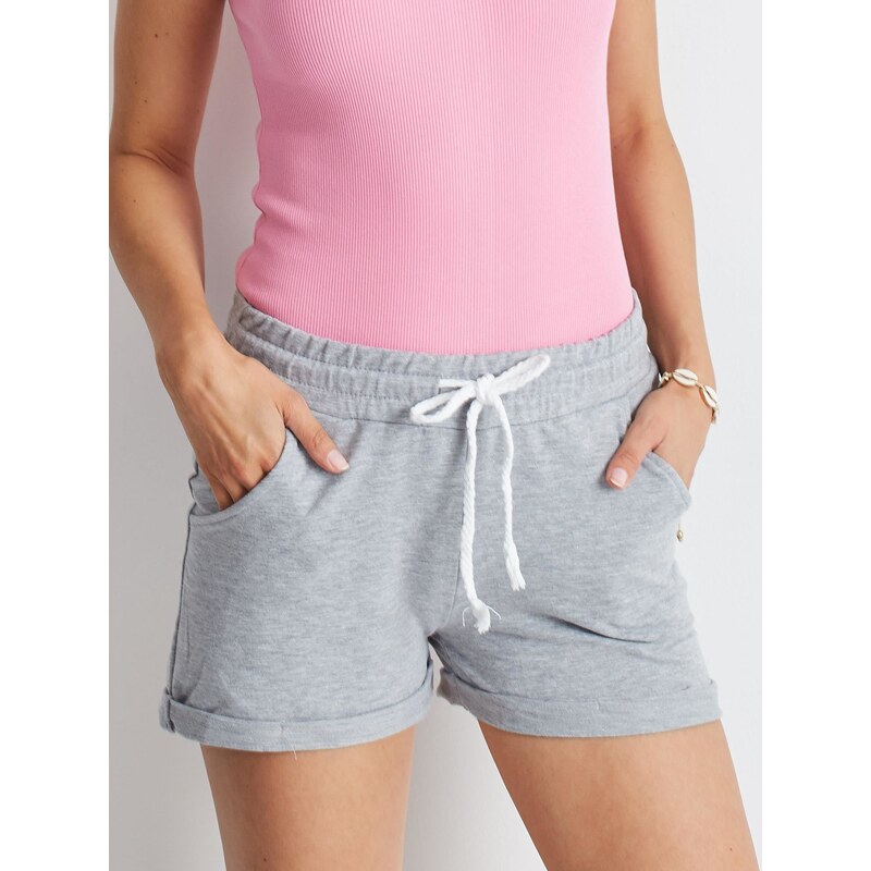 BASIC Feel Good Shorts-RV-SN-4946.87P-grey 64681755