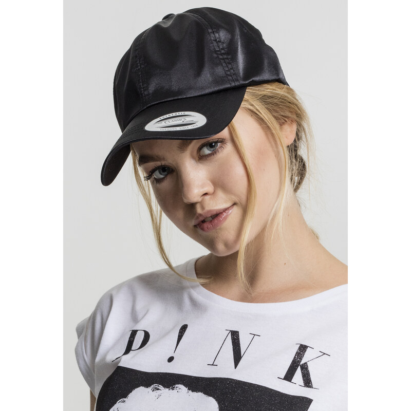 Flexfit Satin cap black 58239997