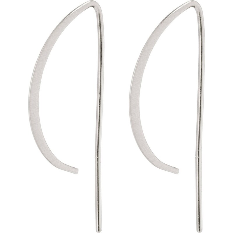 Pilgrim Náušnice Peony strieborná 19766786