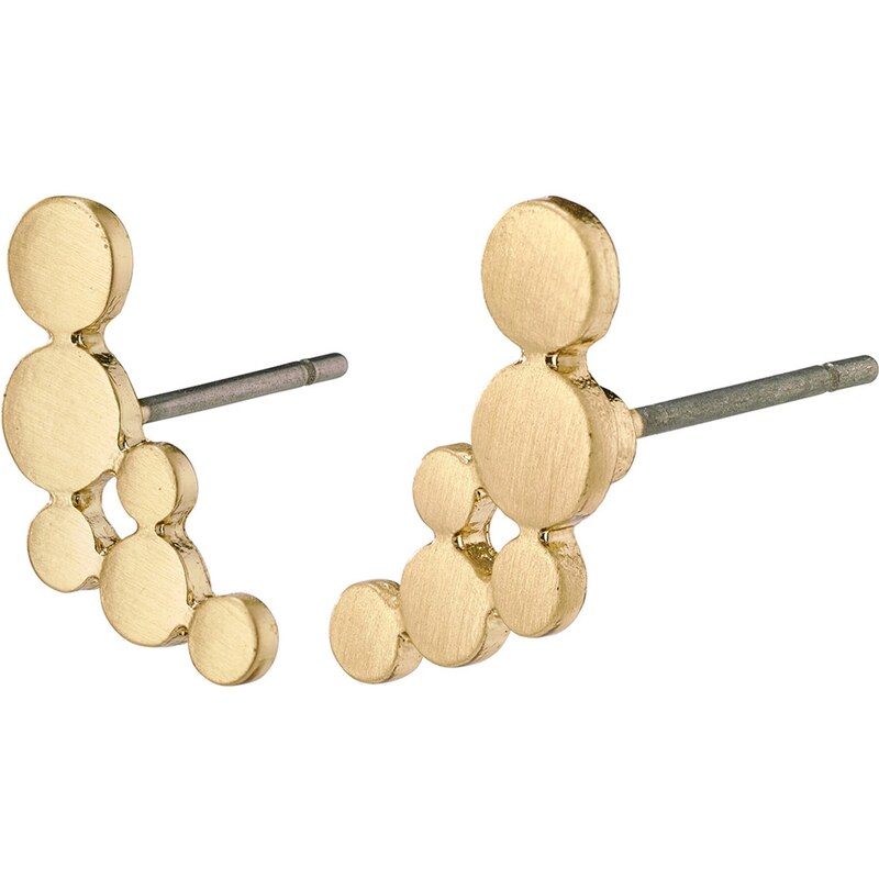 Pilgrim Náušnice Leah zlatá 24774192