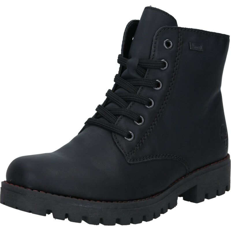 Rieker Šnurovacie členkové čižmy čierna 19556451