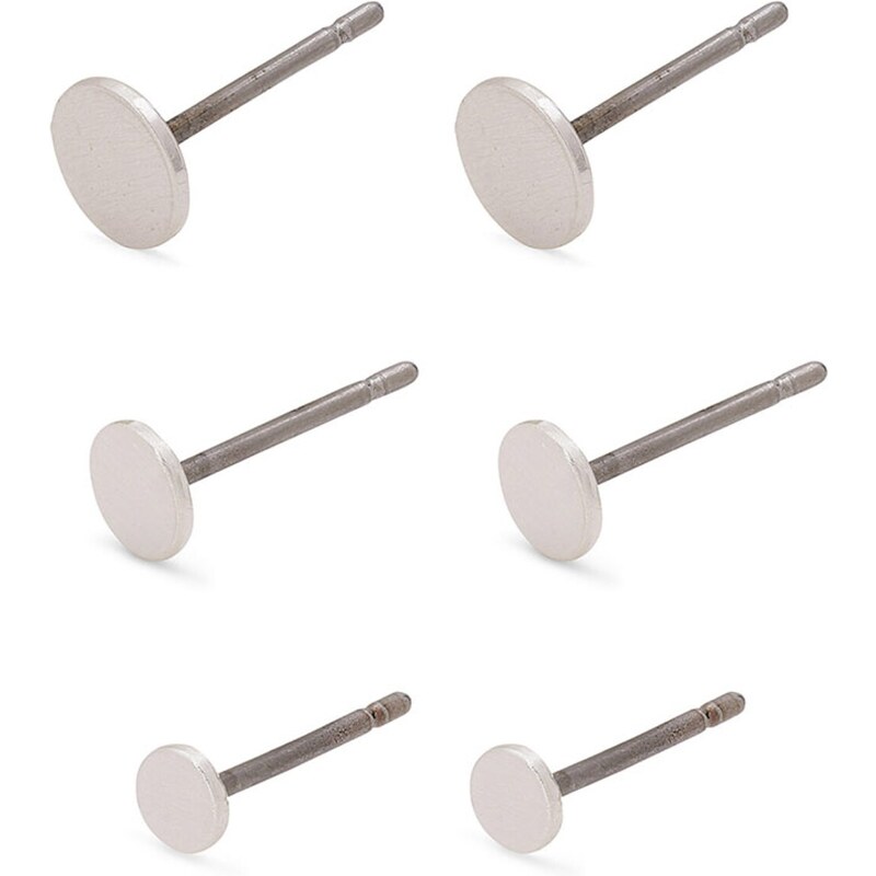 Pilgrim Náušnice Norma strieborná 54223794