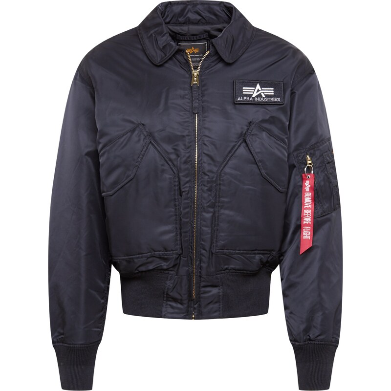 ALPHA INDUSTRIES Prechodná bunda červená / čierna / biela 58359318