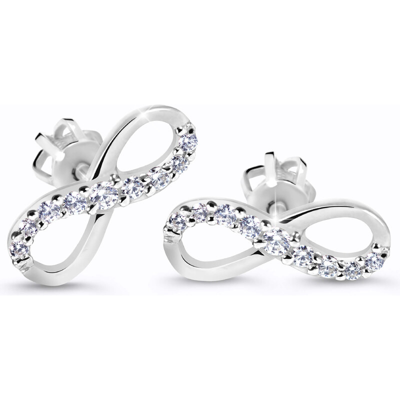 Cutie Jewellery Úžasné náušnice v tvare nekonečna Z60149-30-10-X-2 66594136