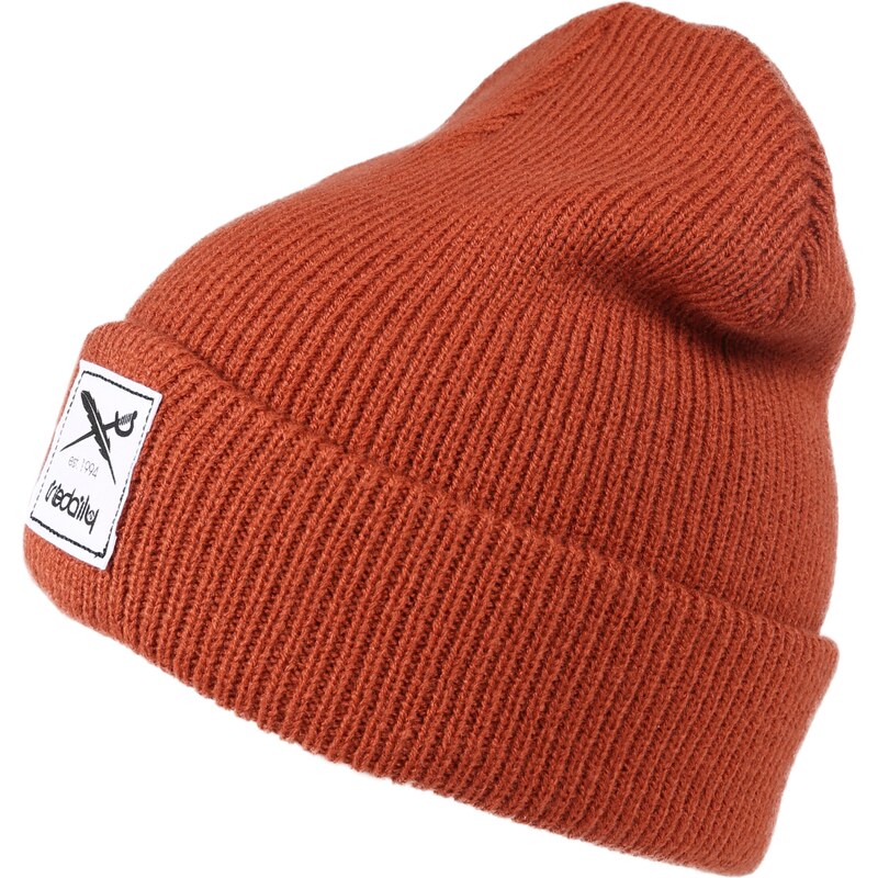 Iriedaily Čiapky Smurpher Heavy hrdzavohnedá / čierna / biela 65365175