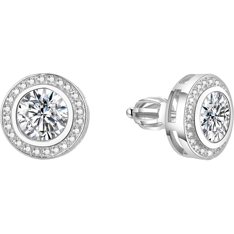 Beneto Strieborné náušnice so zirkónmi TAGUP1588S 66587810